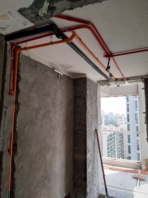 麦(女士)的新家107㎡装修工地图_现场施工图文直播